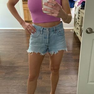 Levi 501 Denim Shorts